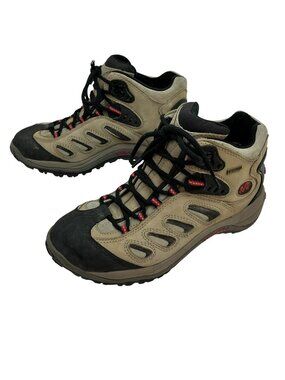 Merrell Reflex Mid Gore-Tex Waterproof Leather Hiking Boots Womens 8.5 Tan Black